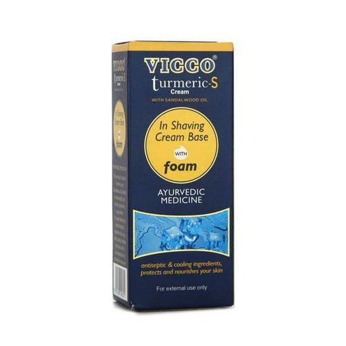 Vicco Turmeric-S Foam Base Shaving Cream 30 gm