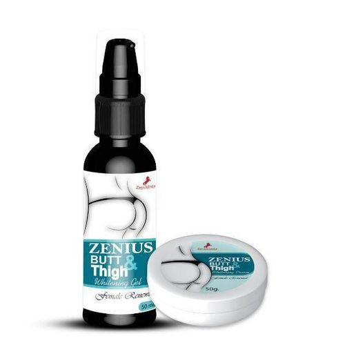 Zenius Butt & Thigh Whitening Gel 50 ml + Whitening Cream 50 gm 1's