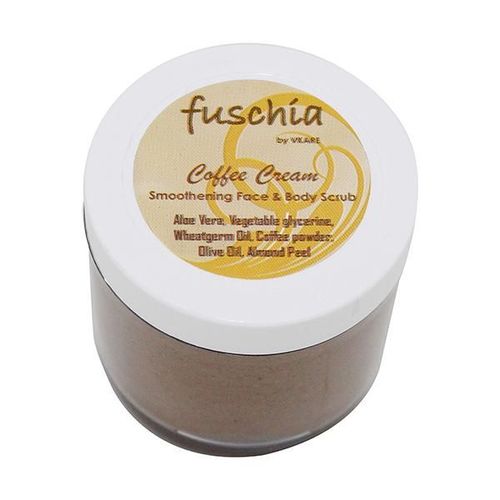 Fuschia Smoothening Face & Body Scrub - Coffee Cream 100 gm