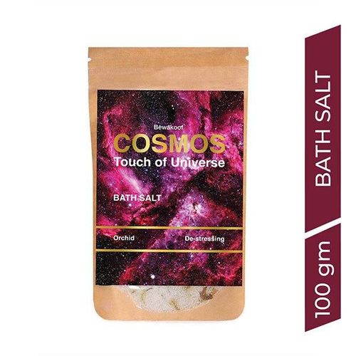 Cosmos by Bewakoof De-stressing Bath Salt Powered By Orchid 100 gm