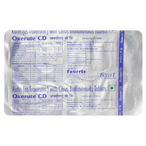 Oxerute CD Tablet 10'S