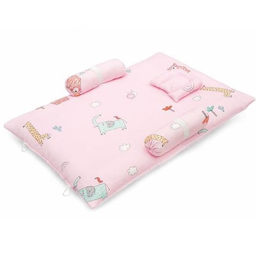 R for Rabbit Snuggy Forest Bedding - Pink