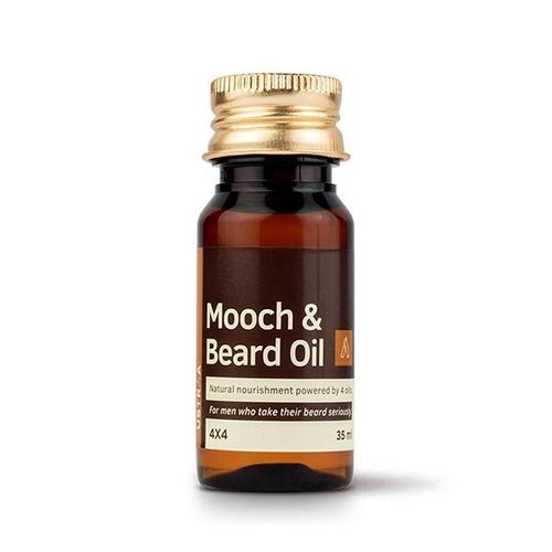 Ustraa Mooch & Beard Oil - 4X4 35 ml