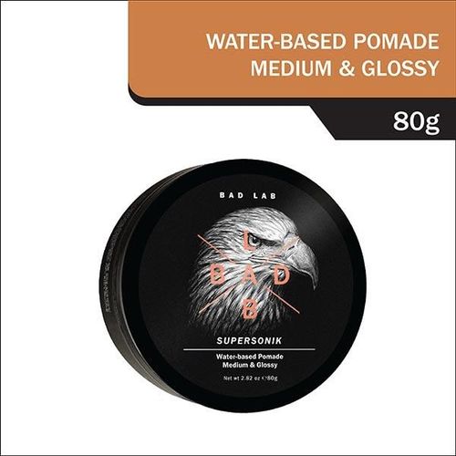 Bad Lab Supersonik Water-Based Pomade (Medium & Glossy) 80 gm
