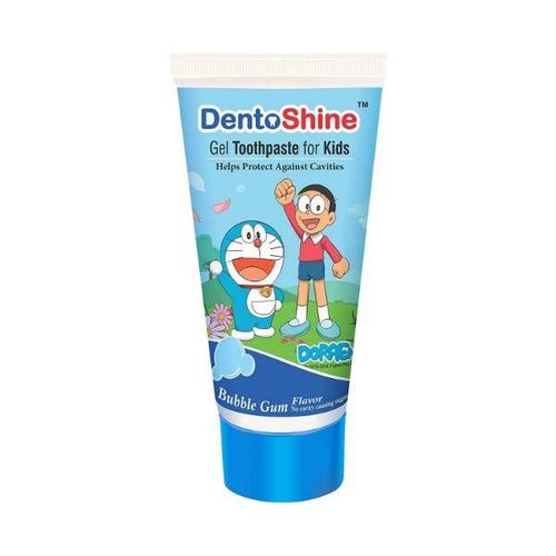 Dentoshine Bubble Gum Flavour Gel Toothpaste for Kids 80 gm