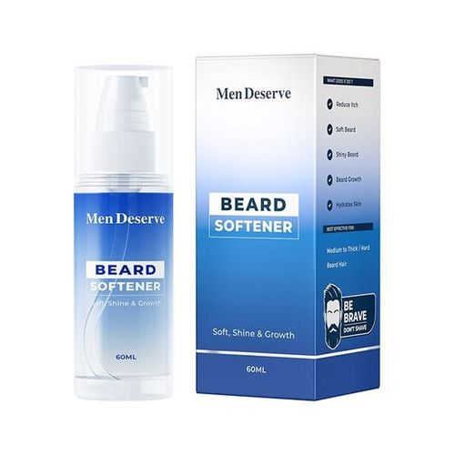 Men Deserve Beard Softener Soft, Shine & Growth 60ml