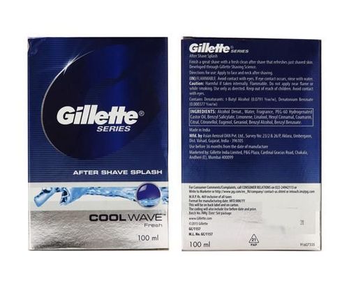 Gillette Series After Shave Splash - Cool Wave Fresh 100 ml