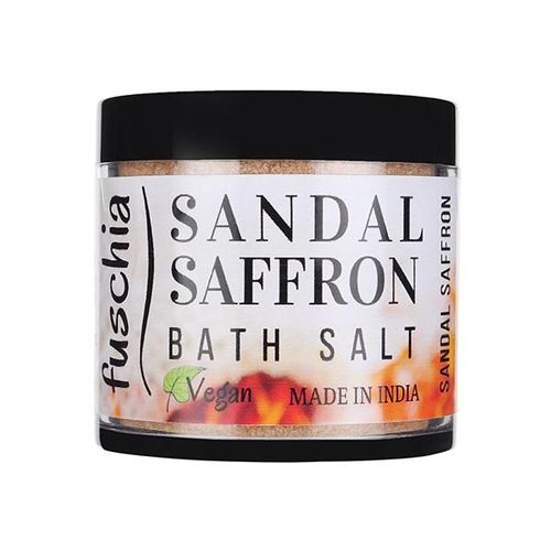 Fuschia Bath Salt - Sandal Saffron 100 gm