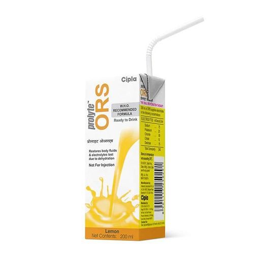 Prolyte ORS Liquid - Lemon Flavour 200 ml