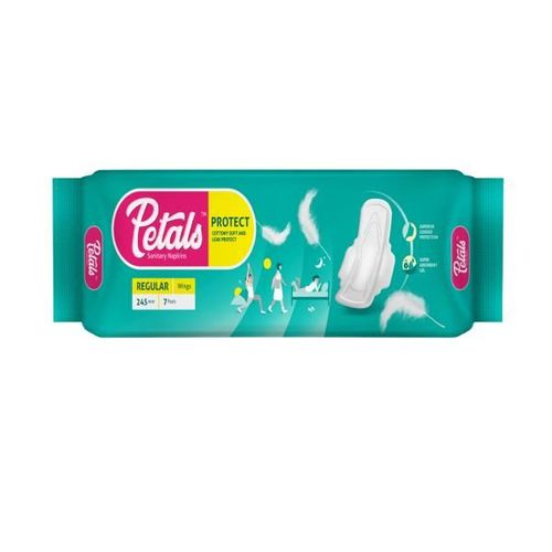 Petals Sanitary Napkin Pads - Regular 7's
