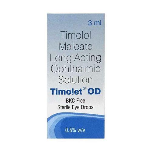 Timolet OD BKC Free Eye Drops 3ml