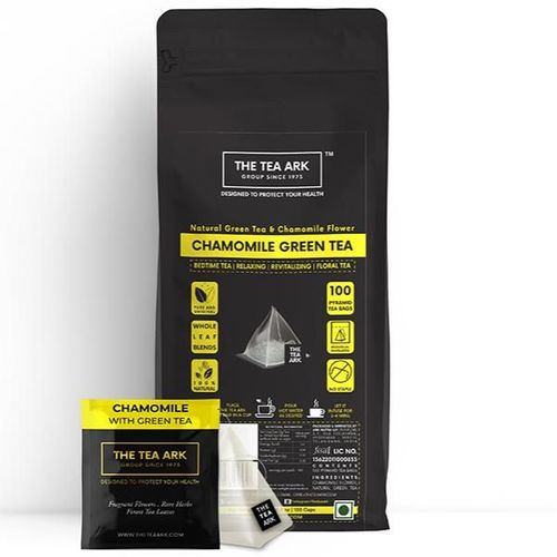 The Tea Ark Organic Tea Bags - Chamomile Green Tea 100's