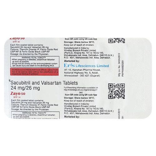 ZAYO 50 Tablet 10's