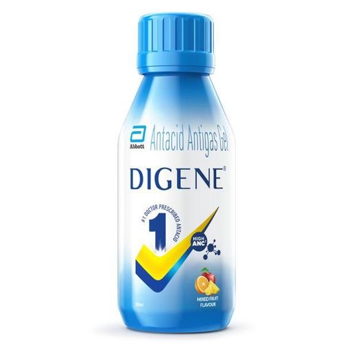 Digene Acidity & Gas Relief Gel - Mixed Fruit Flavour 200 ml