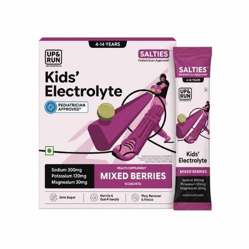 UP&RUN Salties Kid's Electrolyte - Mixed Berries 10's
