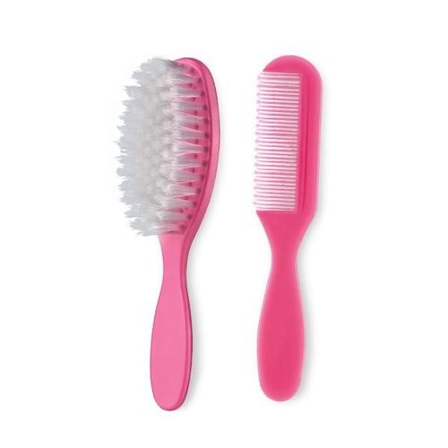 Vega Baby & Mom Comb & Brush Set Pink 1's