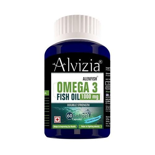 Alvizia Omega 3 Fish Oil 1000 mg Softgel Capsule 60's