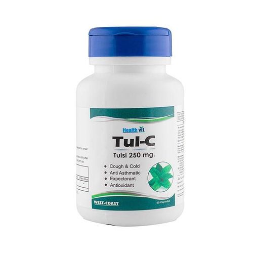 Healthvit TUL-C Tulsi powder 250 mg - Capsules 60's