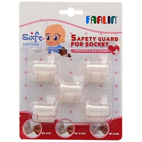 Farlin Safety Guard For Socket - White 1's
