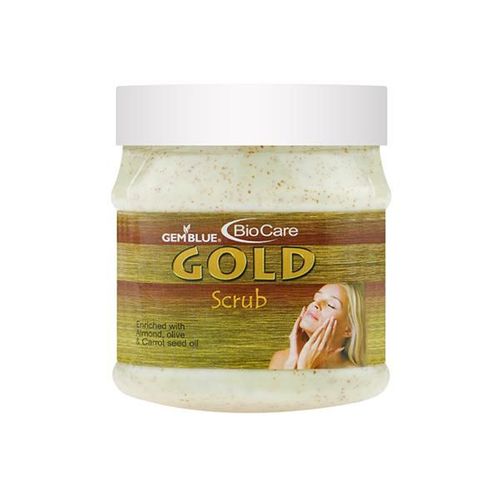 Gemblue Biocare Gold Face and Body Scrub 500 ml