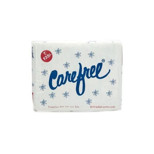 Carefree Sanitary Pad (Regular) 20's