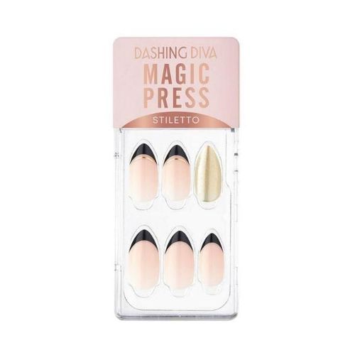Dashing Diva Magicpres Nail - Black Edge 1's