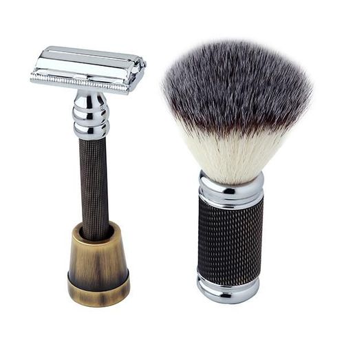 Pearl Razor & Brush Sets (SRS-11GB) - Gold Black