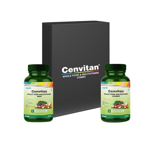 Healthvit Cenvitan Plant Based Whole Food Multivitamin for Men + Women - Tablets 60's