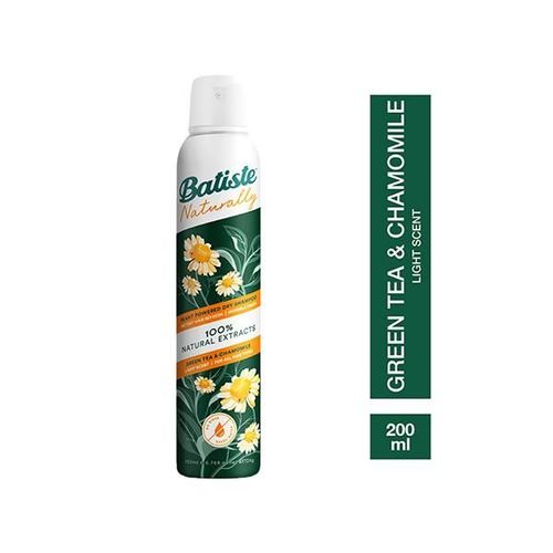Batiste Naturally Green Tea & Chamomile Dry Shampoo 200 ml