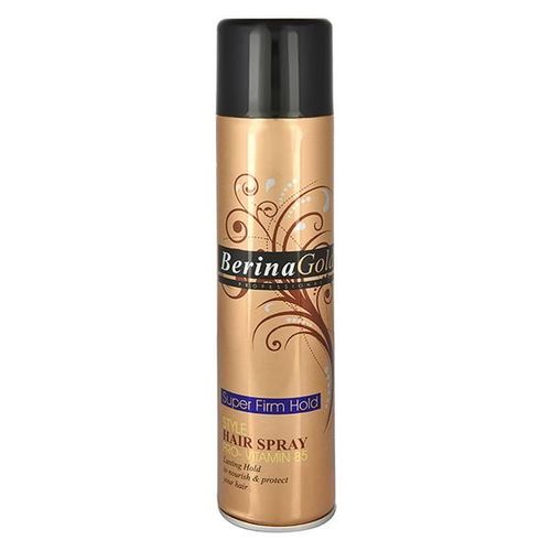 Berina Professional Style Hair Spray Mega Hold Gold Pro Vitamin B5 250ml