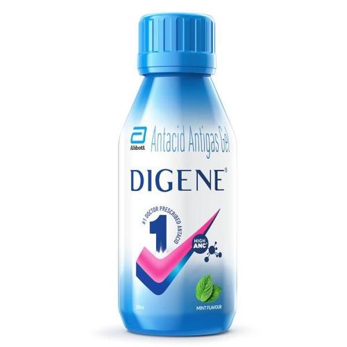 Digene Acidity & Gas Relief Gel - Mint Flavour 200 ml
