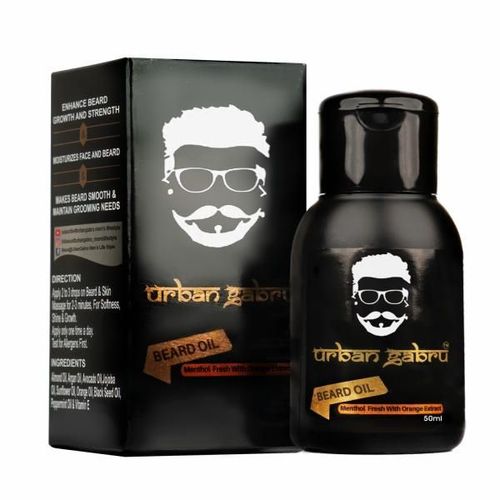 Urban Gabru Beard Oil - Menthol Fresh with Orange Extract 50 ml