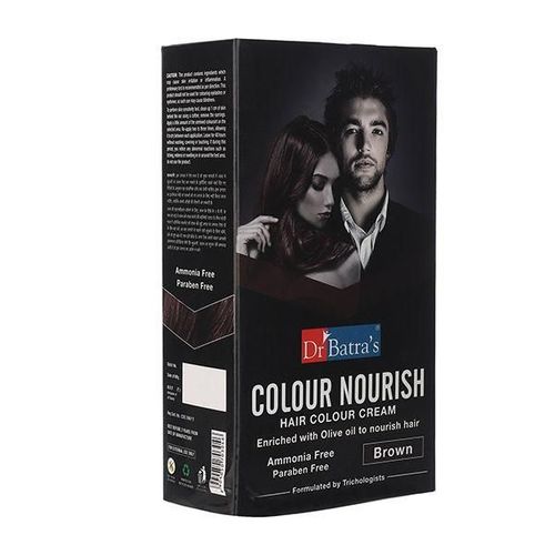 Dr. Batra's Colour Nourish Hair Colour Cream - Brown 120 gm