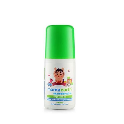Mamaearth Easy Tummy Roll On for Indigestion and Colic Relief 40 ml