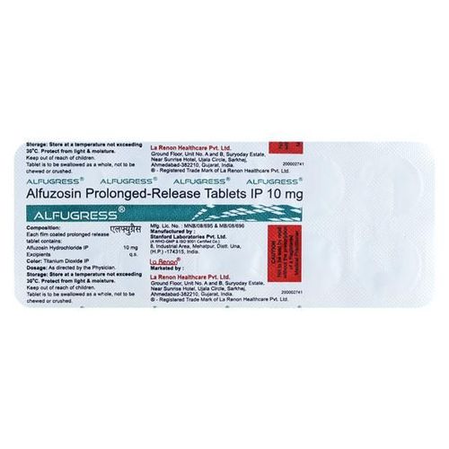 Alfugress 10mg Tablet 10'S