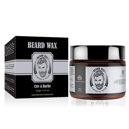 The Man Company Beard Wax - Almond & Thyme 50 gm