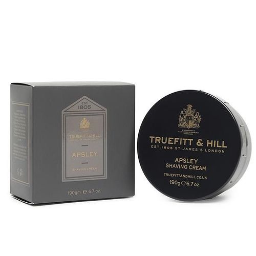 Truefitt and Hill Apsley Shave Cream Bowl Essential Grooming Collection Best For Dry Skin 190 gm