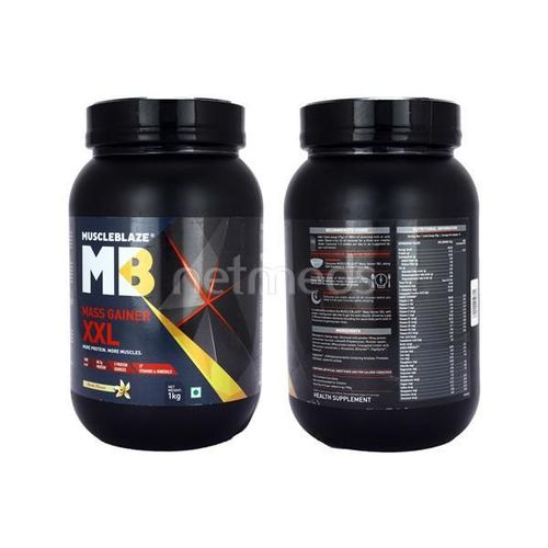 MuscleBlaze Mass Gainer - Vanilla (XXL) 1 kg