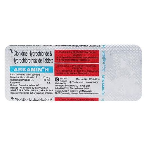 Arkamin H 20mg Tablet 10'S