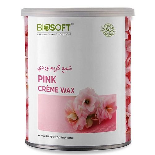 Biosoft Pink Cream Wax Liposoluble Wax 800 ml