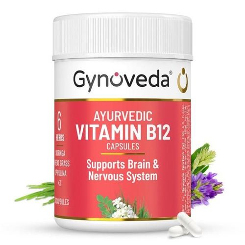 Gynoveda Ayurvedic Vitamin B12 Capsule 30's
