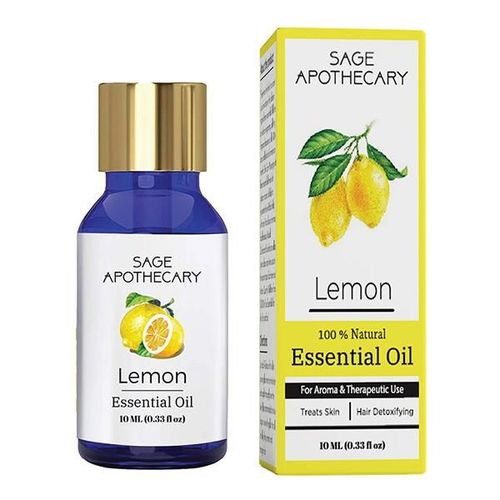 Sage Apothecary Essential Oil - Lemon 10 ml