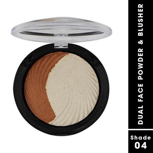 Fashion Colour Dual Face Powder & Blusher, Shade 04 7.5 gm