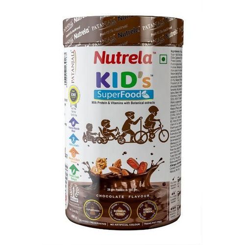 Patanjali Nutrela Kid's Superfood Powder - Chocolate 400 gm