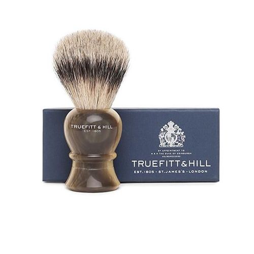Truefitt and Hill Faux Horn Super Handmade Shaving Brush Regency Luxury Essential Grooming Collection For Men 1's