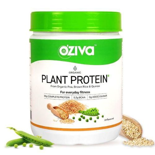 Oziva Organic Plant Protein Powder 500 gm