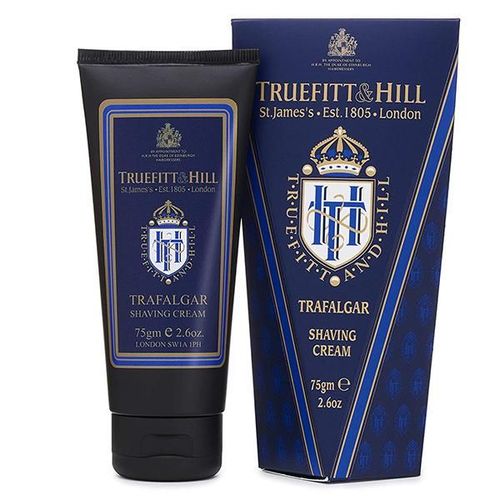 Truefitt and Hill Trafalgar Shave Cream Tube Essential Grooming Collection Best For Normal and Dry Skin 75 gm