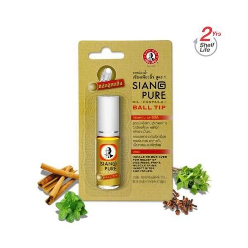 Siang Pure Pain Relief Oil Ball Tip Roll On - Formula I 3 ml