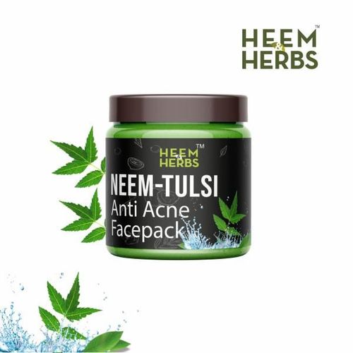 Heem & Herbs Anti Acne Face Pack - Neem Tulsi 100 gm