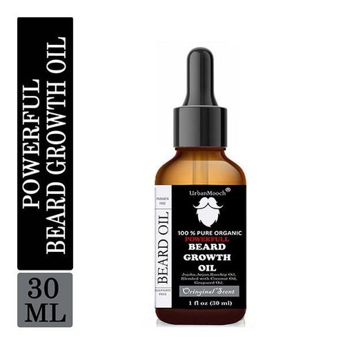 UrbanMooch Beard Growth Oil - Powerfull 30 ml
